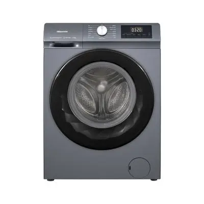 HISENSE Front Loading Washing Machine (WF105N1), 10.5 kg., Grey